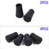 4Pcs/Set Rubber Reinforced Tip End Cap Hiking Walking Stick Trekking Pole Covers