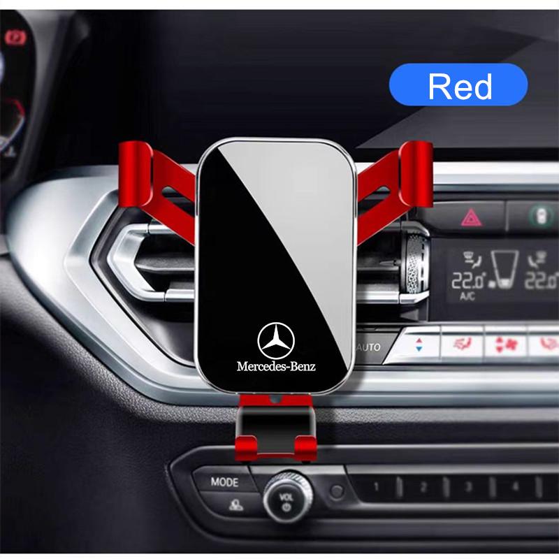 ABS Car Phone Holder 360 Rotation Gravity Auto Grip Bracket For Mercedes Benz AMG W205 C300 W203 W206 W108 W124 W126 W140 HO1