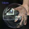 Christmas Clear Plastic Fillable Ornament Balls DIY Transparent Empty Ball Storage Ball