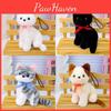 Cuddly Cat Pendant Plush Toy With South Korean Fleece For Kids And Teens