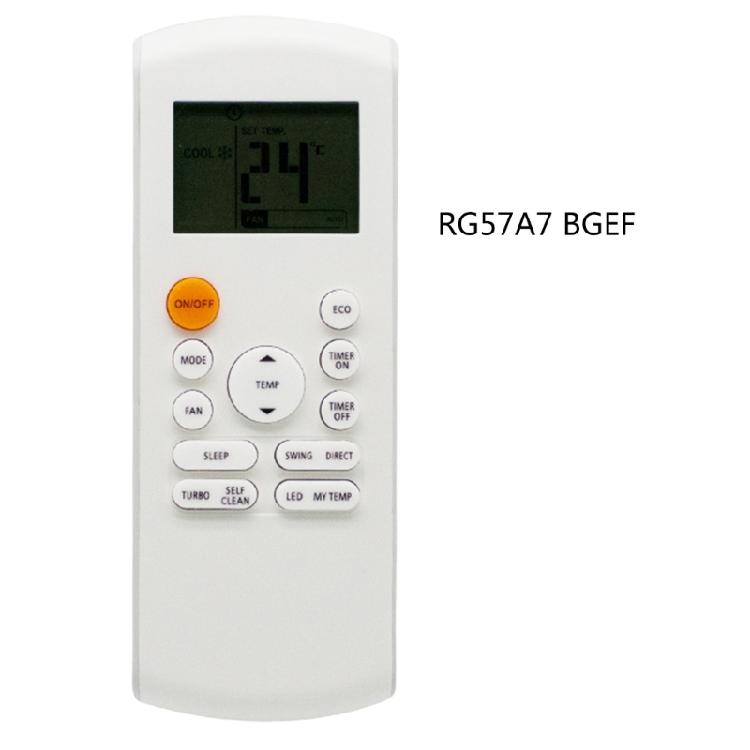 General RG57A7/BGEF RG57A6/BGEFU1 Air Conditioning Remote Control