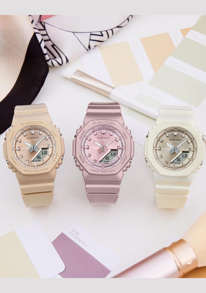 Часы Использует биомассу пластика Бежевый [Casio] G-Shock [] GMA-P2100ST-9AJF Женский