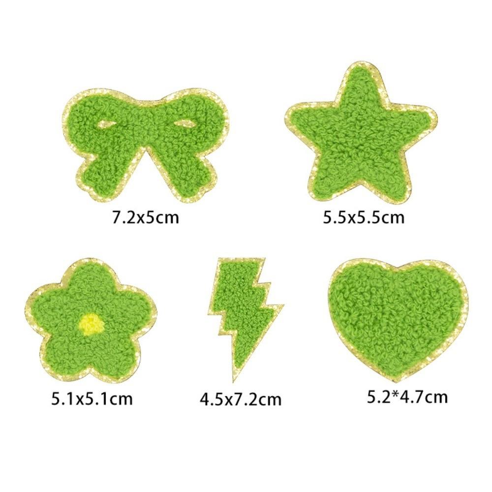 Colorful Patch Repair Star Shape Cloth Patches  ForClothing/Towel/Bags/Jackets/Patchwork