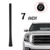 7Inch Car Antenna Mast Radio AM FM Signals Aerials W/ Thread Screws Black Replacement Parts for Jeep Chevy GMC Sierra 2006-2021