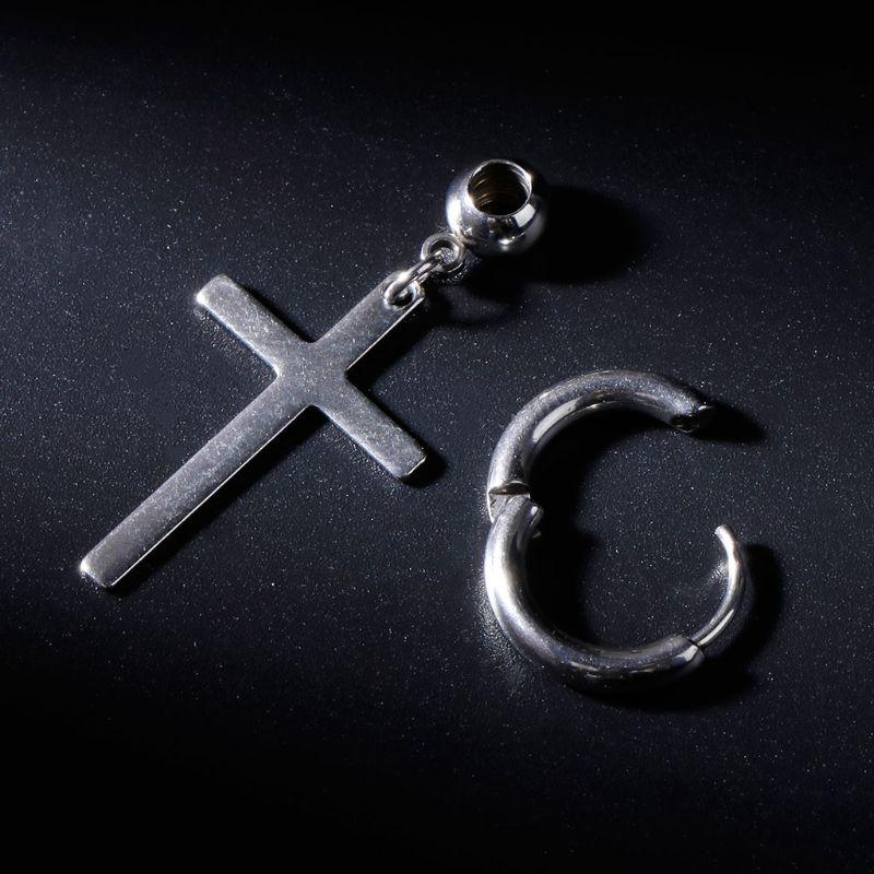 1 шт. шикарные серьги корейские ювелирные изделия подвеска в форме креста висячие очаровательные подарки вечерние модные женские и мужские аксессуары