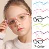 Clear Anti Radiation Filter Glasses Boy Girl Exquisite Cute Square Eyewear Party Travel Children Computer Glasses Frame
