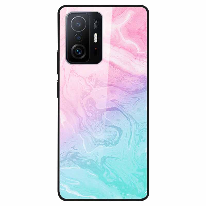 Роскошный чехол для Xiaomi Mi 11T Pro Чехол Закаленное Стекло Чехол для Xiaomi 11T 11 T Pro Чехол для Телефона Xiaomi 11TPro Fundas 2021