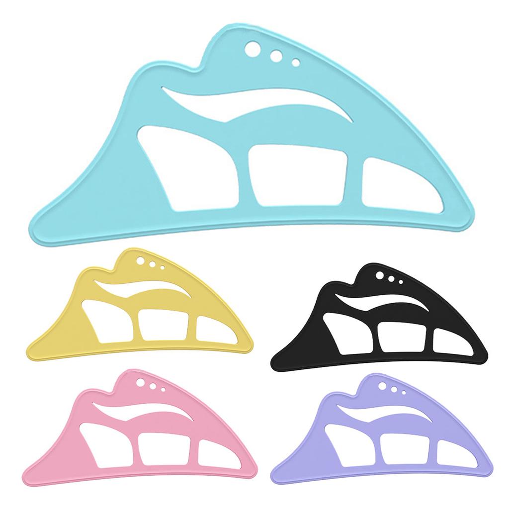 Eyeshadow Stencil Tool for Beginners Reusable Eyeshadow Assistant with Makeup Brush Eyeshadow Drawing Guide Eyeshadow Mapping Template