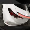 Universal Carbon Fiber Look LED Brake Light Rear Roof Spoiler Lip Tail Wing Lid