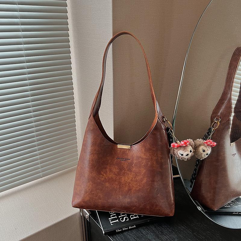 Премиальная ретро-сумка женская новая осенне-зимняя модная сумка через плечо большой вместимости дорожная сумка