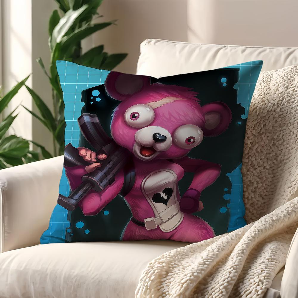 FFORTNITE Cuddle Team Leader cushion cover For Pillow Printing Sofa Decoration Home CarRoom Coffee Shop Office NordicSimplicity