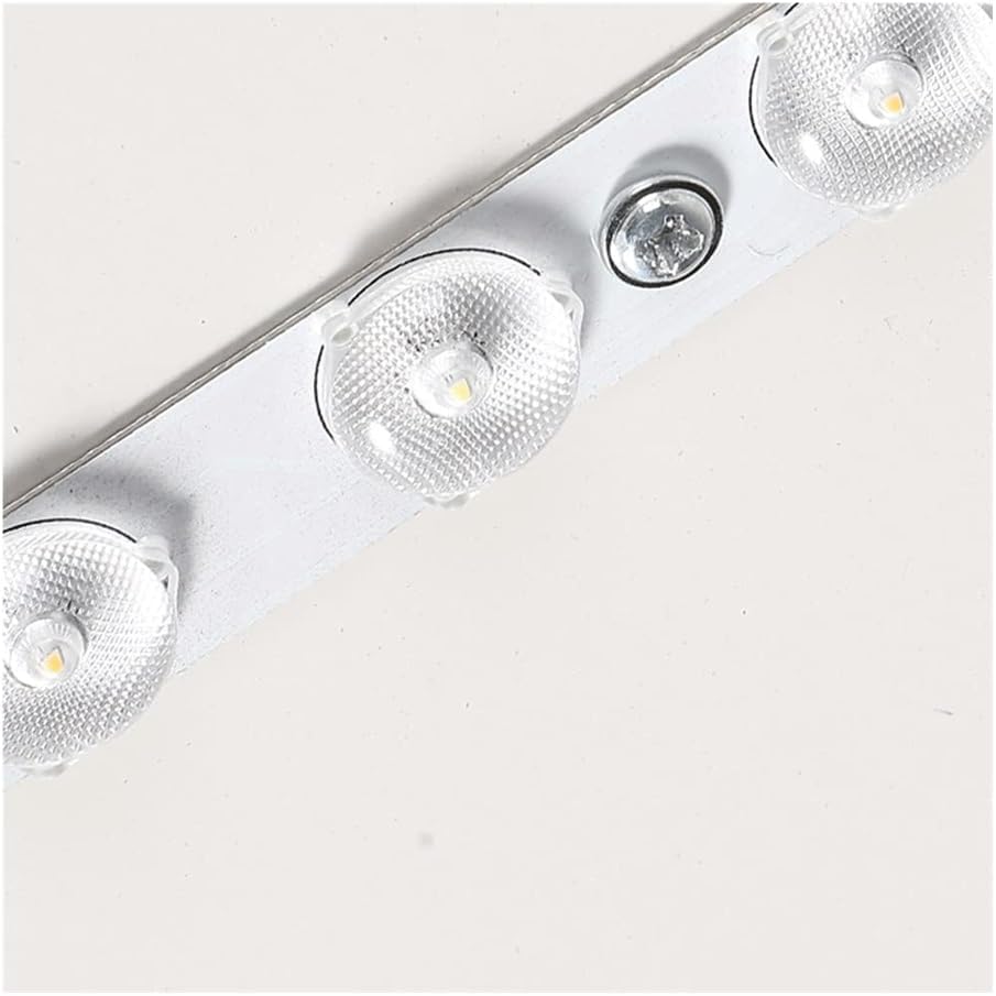 Nordic Log Round LED Semi-flush Mount Ceiling Light - Modern Dimmable Circular Hallway Light Fixture In White, Green, Gray, or Pink | Rustic Kitchen