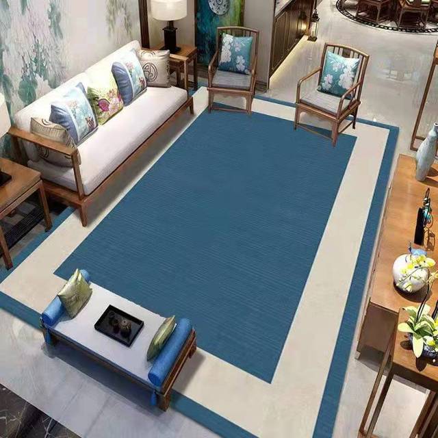 New Chinese -Style Living Room Large Area Non -Slip Carpet Printing Office Coffee Table Floor Mat Home Bedroom Study Floor Mat