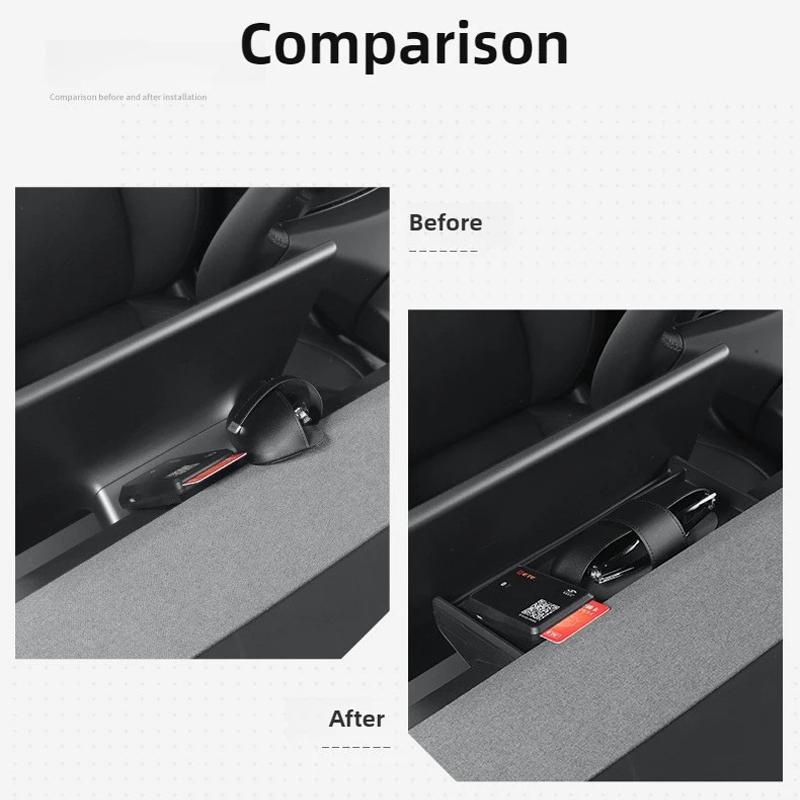 Лоток для хранения для Tesla Model Y Yl Juniper Model 3 Highland Задний экран Коробка для хранения Панель приборной панели Держатель Коробка для салфеток и т. д. Панель