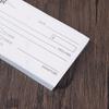 1 Receipt Book Carbonless Paper Thank You Receipt Book - Sales Order Small Business Invoice Book - (50 Each White/Yellow)
