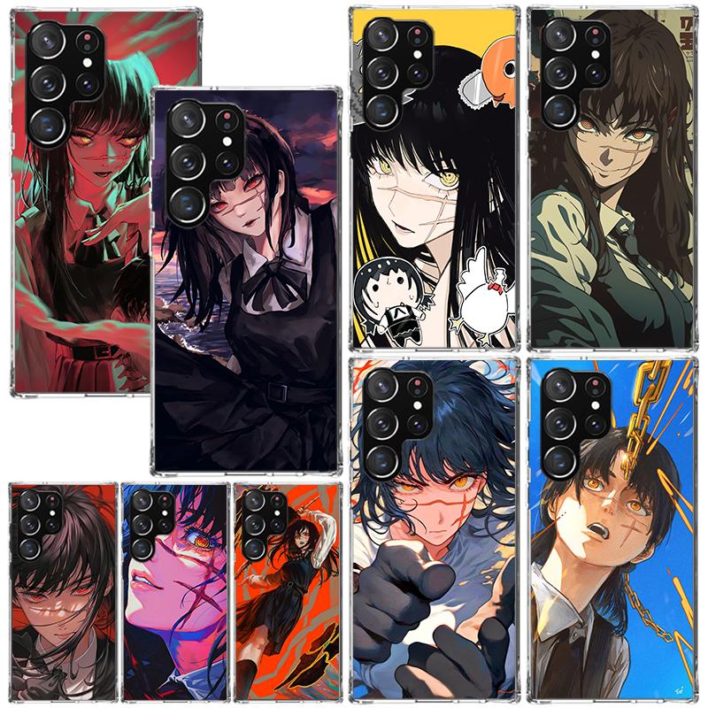 C-Chainsaw Mans Yoru War Devil Phone Case For Samsung Galaxy S26 S25 Edge S24 FE S23 S22 Ultra S21 Plus S20 + Art Fundas Back Co