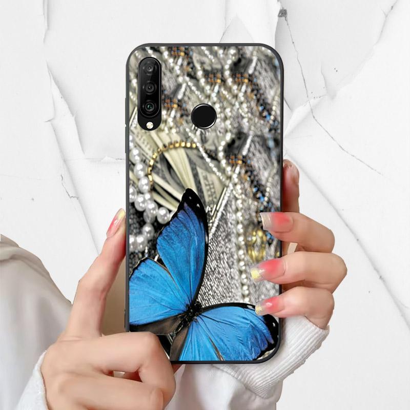 Чехол для телефона Huawei P30 Lite Силиконовый чехол MAR-LX1A Модный Расписной Ударопрочный Мягкий Fundas Для Huawei Nova 4e Чехол P30Lite