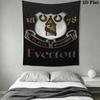Everton FC Wall Tapestry Aesthetic Wall Hanging Printed Fabric Blanket Decorative Tapestries for Bedroom Living Room Home Decor
