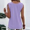 Women's Sexy Casual Solid Color U Neck Vest T-Shirt
