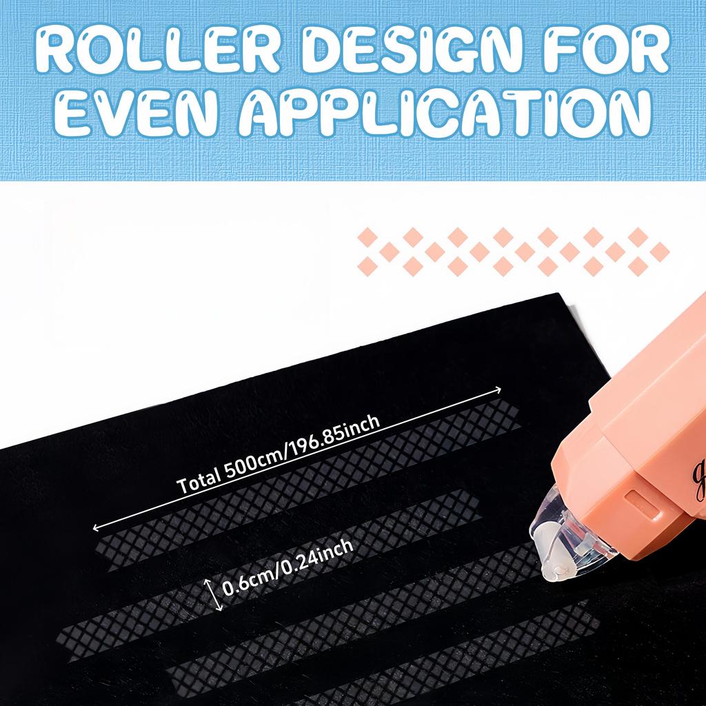 4/5 шт. Клейкая лента градиентного цвета, ручка-роллер для двусторонней клейкой ленты, для заметок, дневника, рукоделия