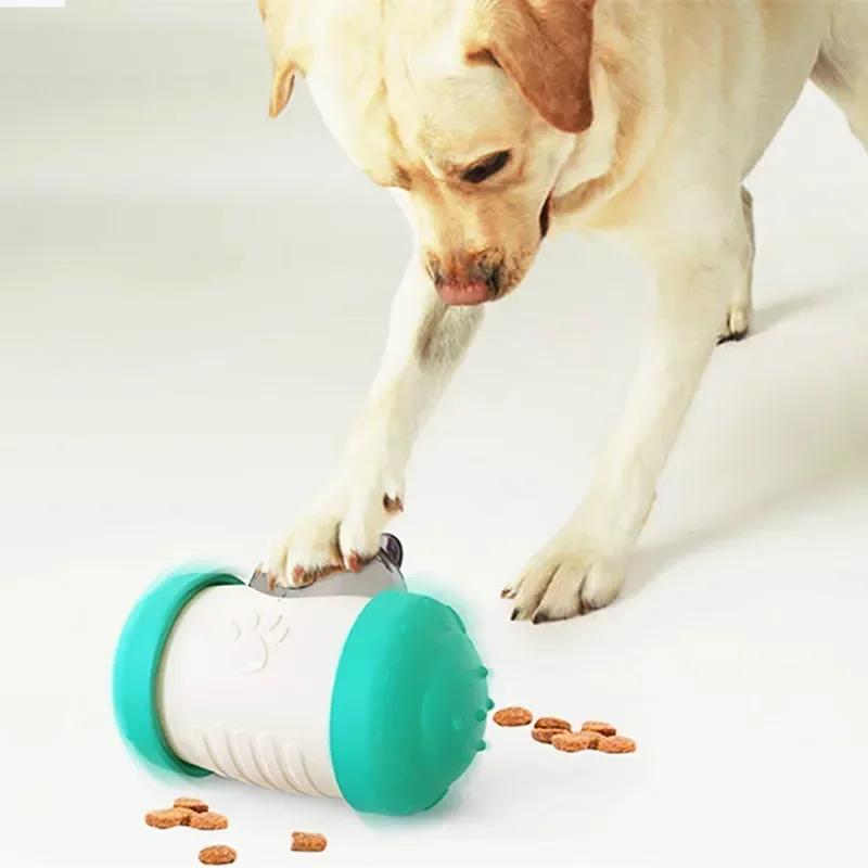 Новые игрушки для собак для маленьких собак, неваляшка, грузовик для медленной еды, протекающий мяч для еды, незаряженный качающийся медведь, интерактивная игрушка