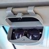 Car Glasses Box Holder Clip Style Car Sun Visor Securely Store Sunglasses Cards Keys Car Interior Automotive Glasses Container