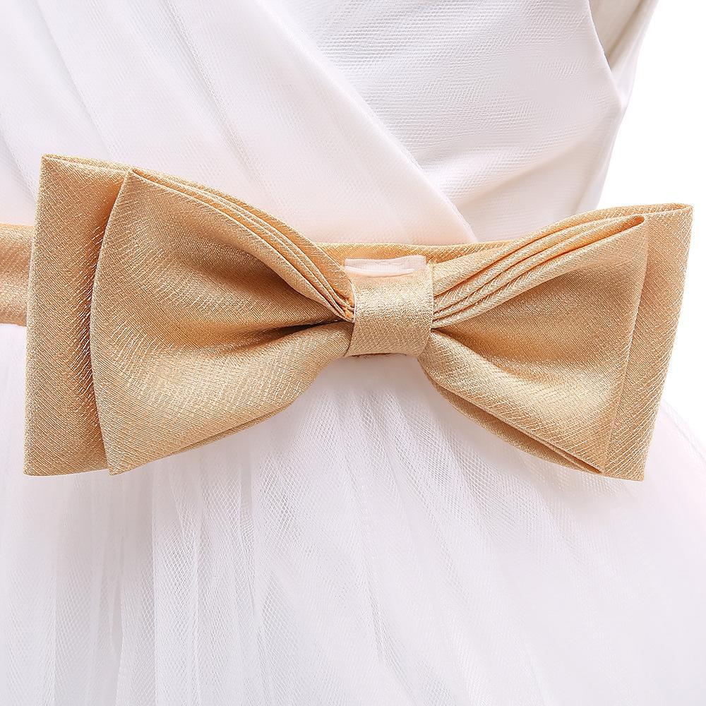 Новые элегантные повседневные нарядные платья принцессы с цветочным узором для девочек, детская одежда, платье для маленьких девочек на Рождество, день рождения, свадьбу