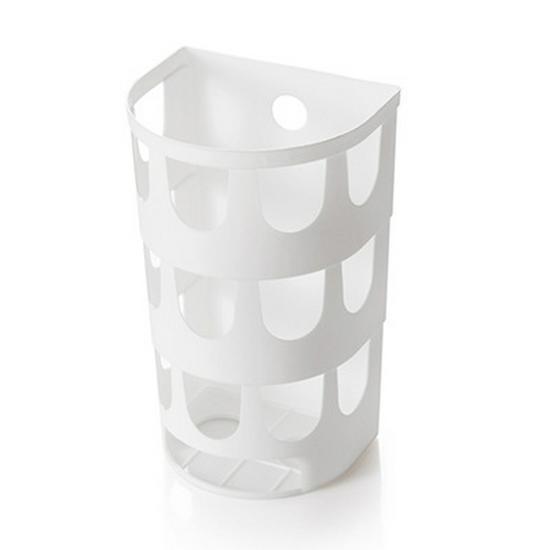 Настенный кухонный органайзер для мусорных пакетов с присосками