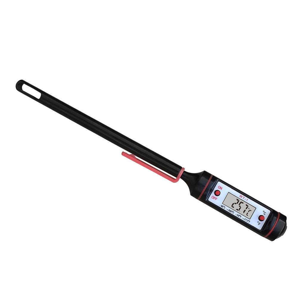 Digital Meat Thermometer ‑50 degrees C‑300 degrees C Kitchen BBQ Thermometer for Food with Meat Temp Probe for Cooking