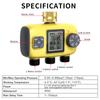 New Three/One Way Automatic Plant Irrigator Water Timer Garden Irrigation Watering System Sprinkler Sprinkler Programmer Tools