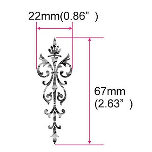 Jockomo Small Torch Set - Customizable Inlay Stickers for Ukulele or Guitar Headstock