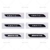 UMEG7 1Pc 3D ABS 4 Matic + 4matic AMG Emblem Letters Car Trunk Badge For Mercedes Benz A C E GLC X156 W205 W213 4matic AMG Car Sticker