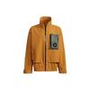 Originals Trefoil Colorblock Pocket Logo Track Jacket Men Outerwear Brown H58070