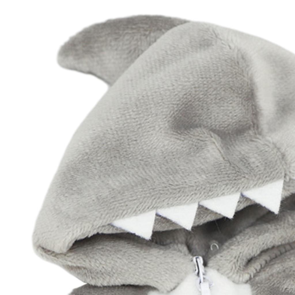 Кукольная одежда с капюшоном, костюм для одежды из хлопка с чучелом животного для 3,94-4,72 дюйма