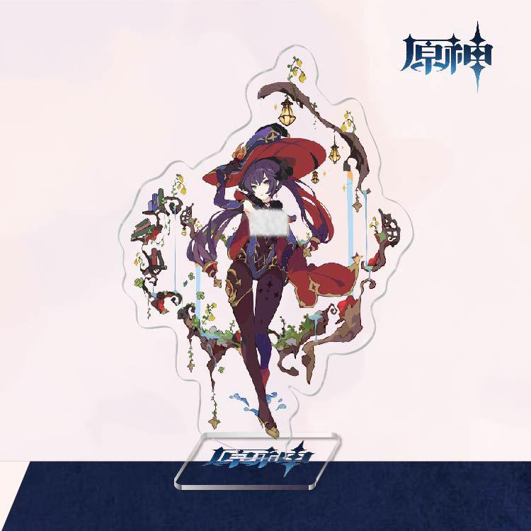 Аниме сексуальная фигурка Genshin Impact Kaedehara Kazuha Kamisato Ayaka Xiao Hutao, акриловая подставка, модель, тарелка, декор для стола, косплей