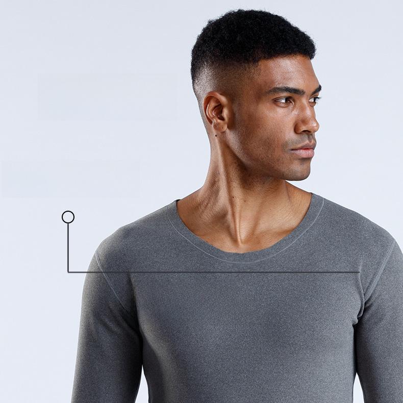 Термобелье из шелка и шерсти: Мужские бесшовные бархатные леггинсы и женская рубашка-бюстье Cationic