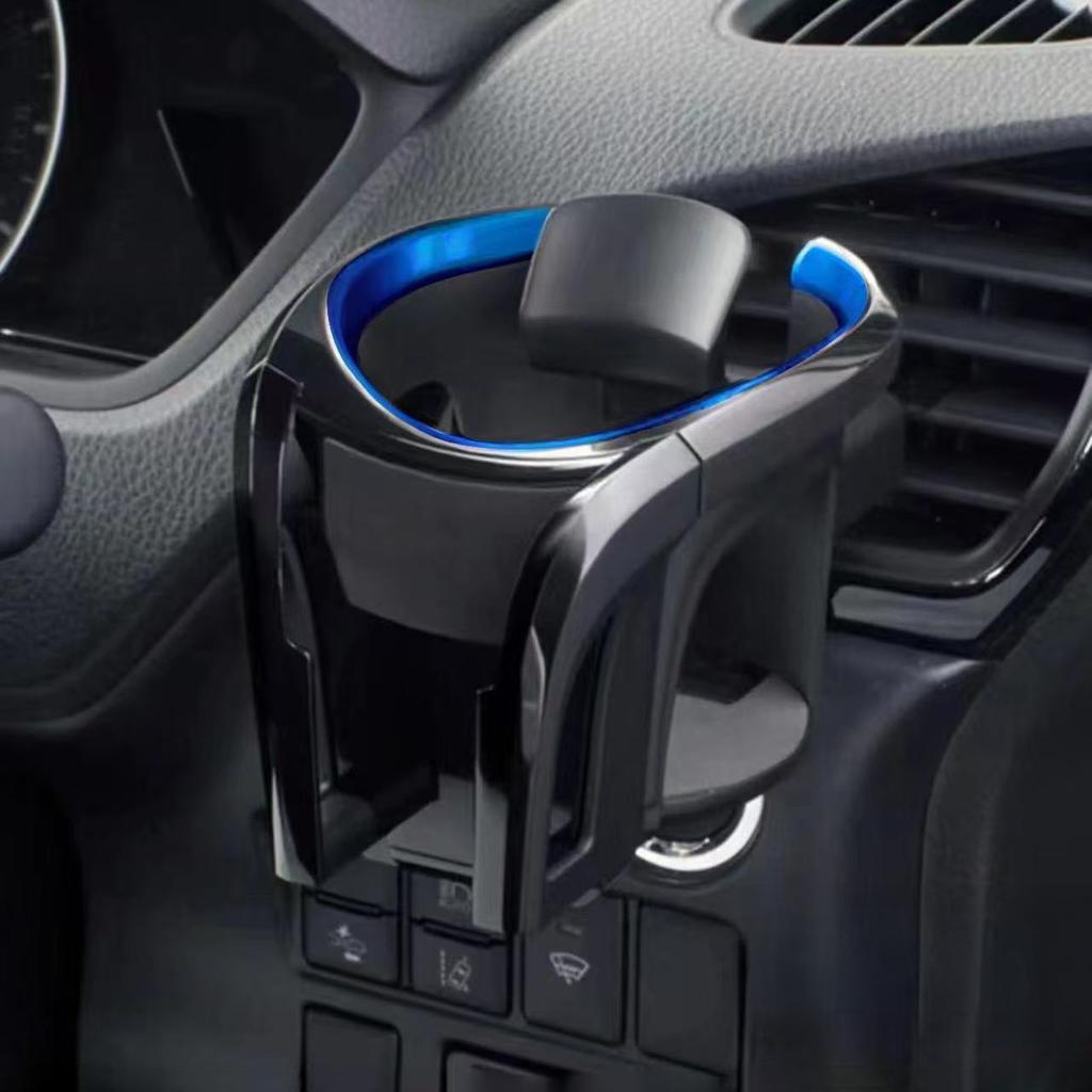 2 in 1 Car Vent Phone Mount Hands-Free Adjustable Cell Phone Cradle for Phone Coffee and Soda Can