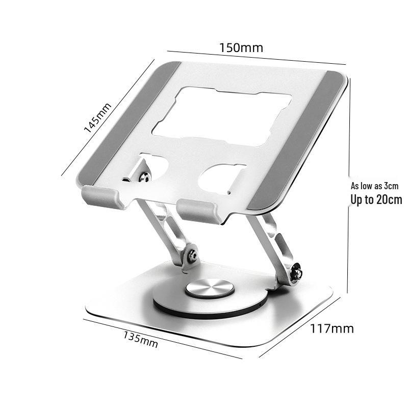 Adjustable Rotating Tablet Stand for iPad - Ideal for Live Broadcasts
