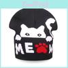 Pattern Animal Cat Knit Cap For Outdoor Activities In Autumn And Winter Fashion