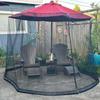 Umbrella Mosquito Net, Outdoor Parasol Net Cover, Roman Umbrella Anti-mosquito Net, Garden Umbrella Net Free of Installation