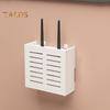 Ящик для хранения маршрутизатора WiFi, настенное крепление, деревянная полка для маршрутизатора, органайзер, удлинитель, подставка для кабеля, чехол для модемного кабеля, маршрутизатора