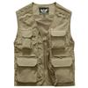 Men's Outdoor Fishing Multi-Pocket Mesh Vest