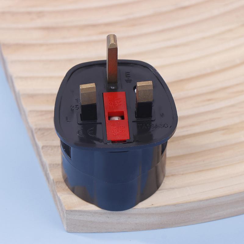 250 В 13 А Многофункциональный адаптер вилок Eu Европейский в UK 2-контактный преобразователь мощности розетка путешествия Дубай Сингапур универсальный адаптер