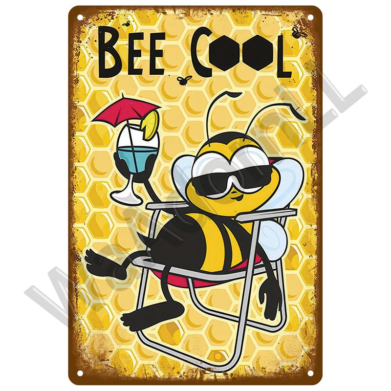 Vintage Metal Sign For Cafe Garden Decorations Retro Tin Sign Home Wall Art Mural Plaque Plate Room Decor Farm Painting Gift