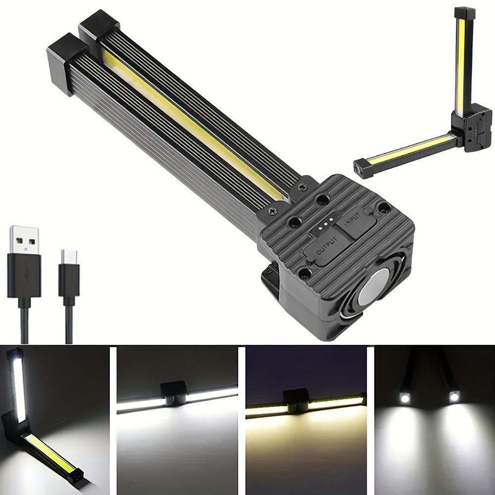 Multi-Functional Folding Camping Flashlight for Outdoor and Auto Repair Use