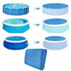 Solar Aboveground Pool Cover PE rectangle Swimming Pool Heat Insulation Blanket Cover Heart-Shaped Air Bubbles Thermal Blanket