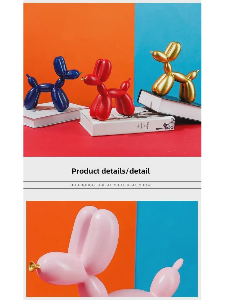 Креативные полимерные украшения в виде собаки из воздушных шаров: Уникальные аксессуары для дома