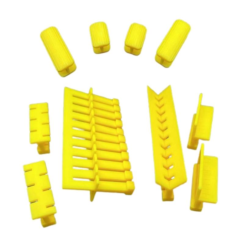 Инструмент для ремонта повреждений автомобиля, 90-градусные клеевые вкладки, съемник вмятин, длинные нейлоновые вкладки, удаление длинных вмятин