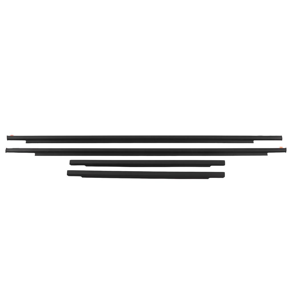 4pcs Door Window Moulding Trim 6816235073 Front Rear Weatherstrip Replacement for FJ Cruiser