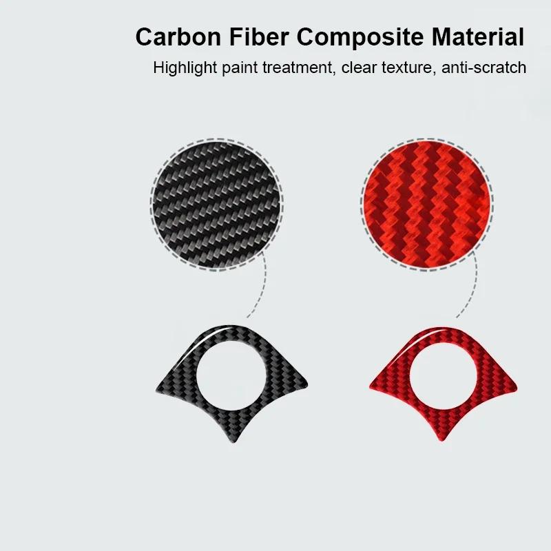 Наклейки-декорации в стиле карбон для Mini Cooper R50 R53 2002-2006, накладки на панель прикуривателя.